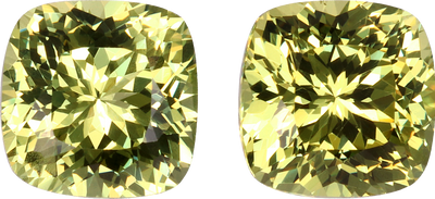 Cushion cut grossular garnet