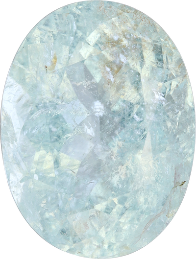 Oval cut paraiba tourmaline