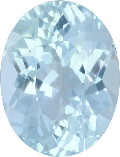 Oval cut paraiba tourmaline, 7.01 by 5.4 mm, shown at actual size