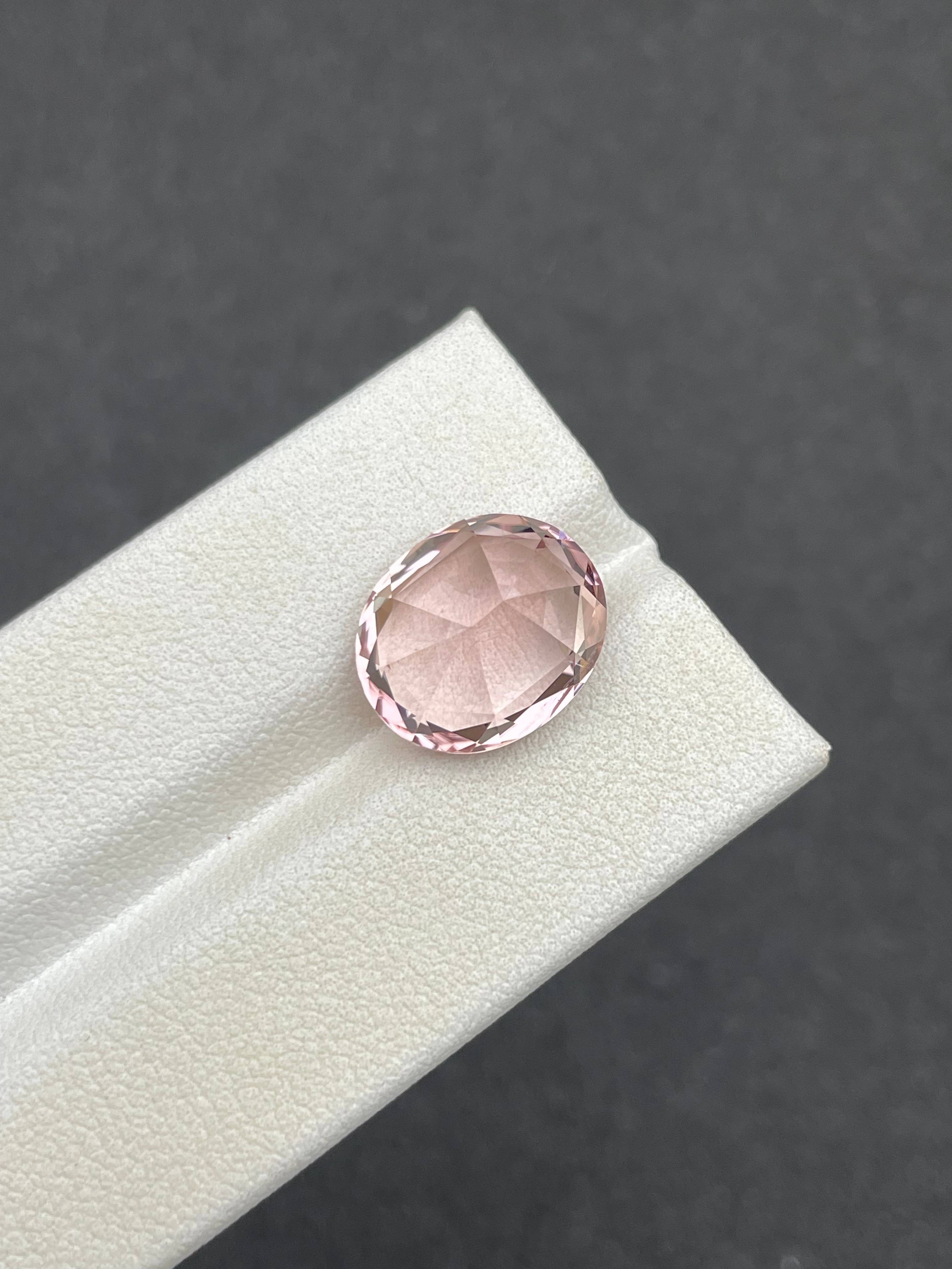 Baby Pink Tourmaline 8.62ct - 14x12mm | STARLANKA