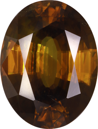 Oval cut sphene