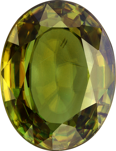 Oval cut sphene