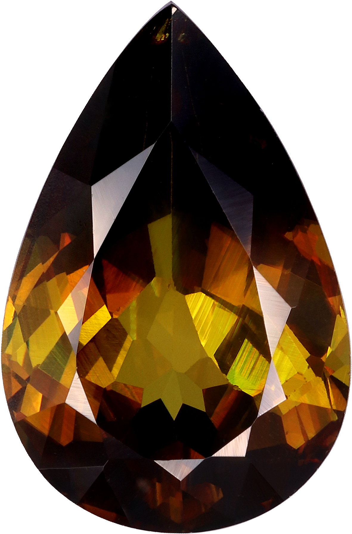 Pear cut sphene