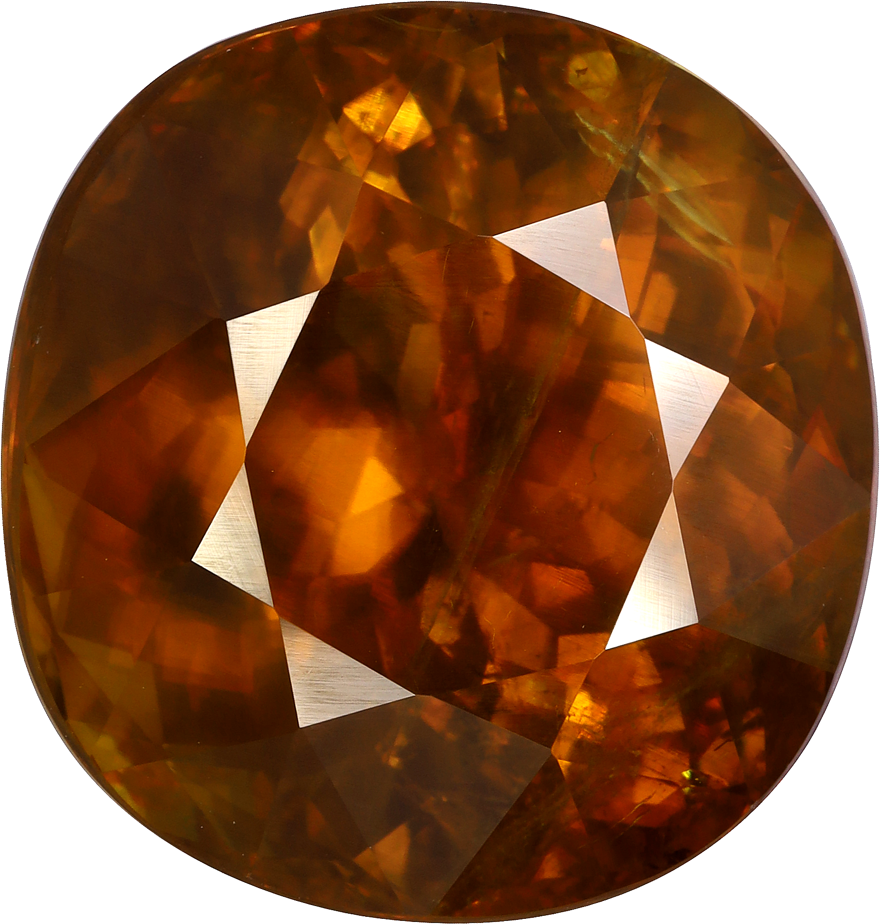 Cushion cut sphene