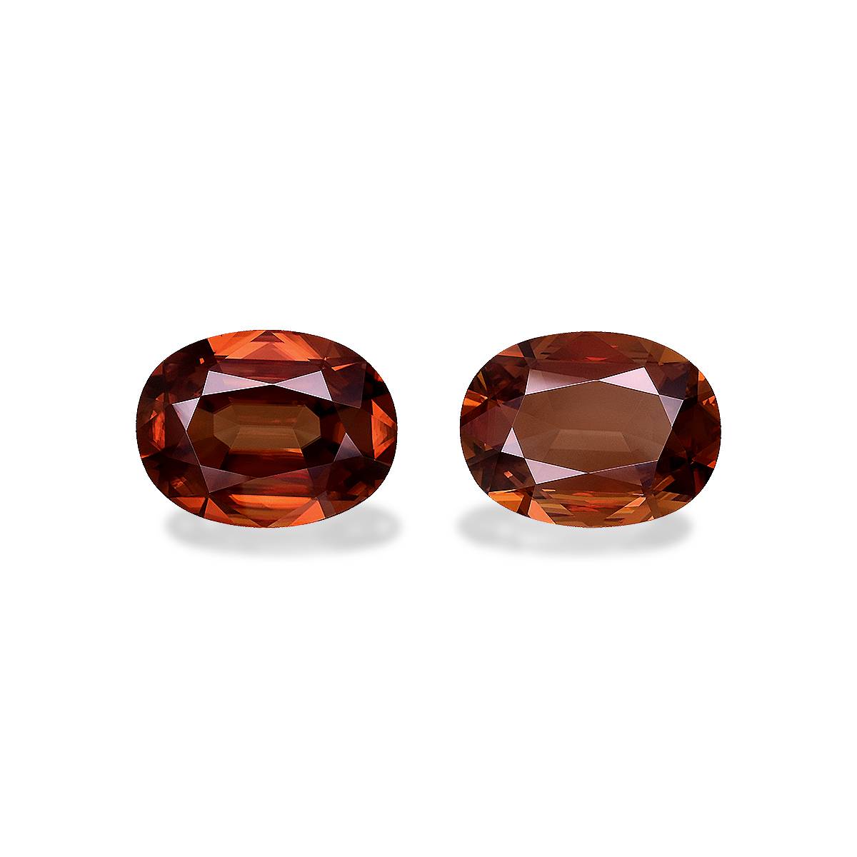Orange Zircon 11.76ct Pair | STARLANKA